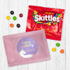Personalized Kids Birthday Rainbow Unicorn Skittles Favor Bag