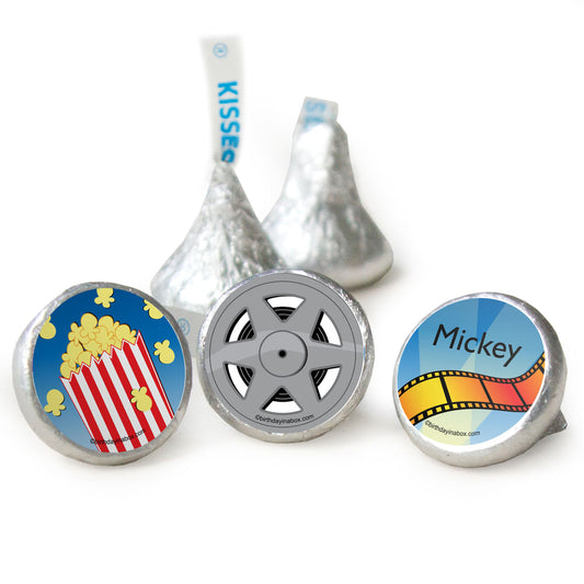 Birthday Hollywood Themed Personalized Assembled Kisses