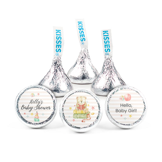 Personalized Baby Shower Story Time Hershey's Kisses