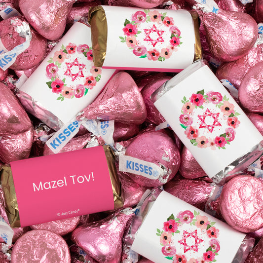 Bat Mitzvah Pink Star Hershey's Chocolate Mix