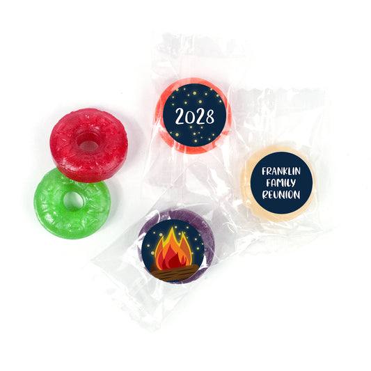 Personalized Family Reunion Campfire LifeSavers 5 Flavor Hard Candy