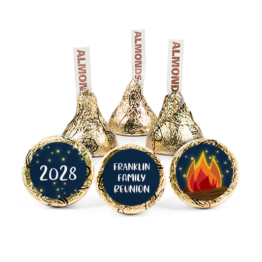 Personalized Family Reunion Campfire Hershey's Kisses