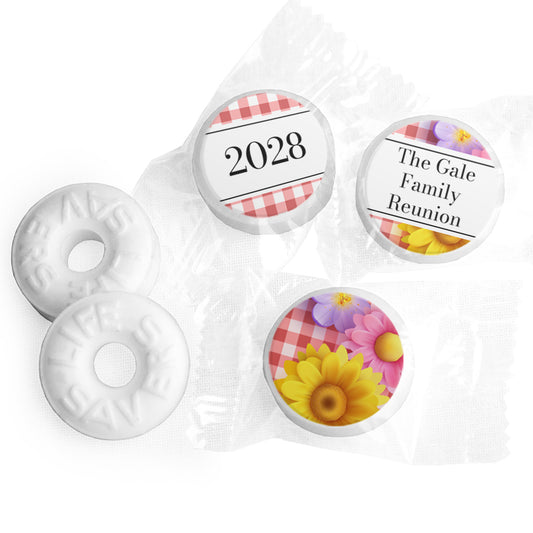 Personalized Family Reunion Picnic Life Savers Mints