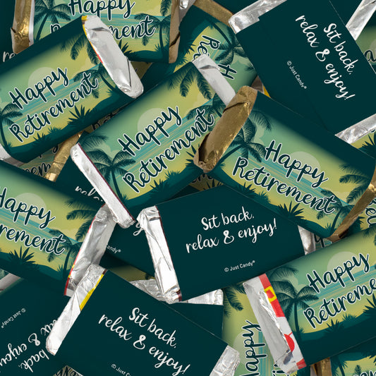 Happy Retirement Wrapped Hershey's Miniatures