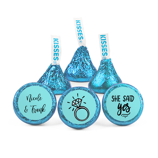 Personalized Engagement Bling Hershey's Kisses