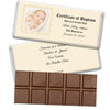 Baptism Personalized Hershey's Milk Chocolate Bar Certificate with Photo