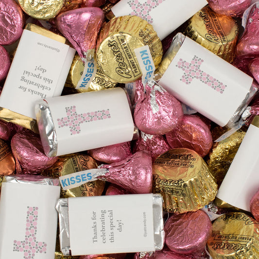 Religious Hershey's Miniatures, Kisses and Reese's Peanut Butter Cups (1.62lb Bag)