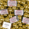 Happy Birthday Candy Confetti Hershey's Miniatures and Chocolate Mix