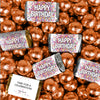 Happy Birthday Candy Confetti Hershey's Miniatures and Chocolate Mix