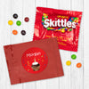Personalized First Birthday Cupcake Skittles Favor Bag