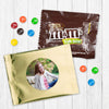 Personalized Birthday Photo Candy Favor Bag - M&Ms or Skittles