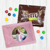 Personalized Birthday Photo Candy Favor Bag - M&Ms or Skittles