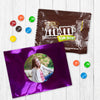 Personalized Birthday Photo Candy Favor Bag - M&Ms or Skittles