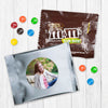Personalized Birthday Photo Candy Favor Bag - M&Ms or Skittles