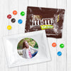 Personalized Birthday Photo Candy Favor Bag - M&Ms or Skittles