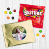 Personalized Birthday Photo Candy Favor Bag - M&Ms or Skittles