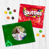 Personalized Birthday Photo Candy Favor Bag - M&Ms or Skittles