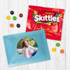 Personalized Birthday Photo Candy Favor Bag - M&Ms or Skittles