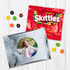 Personalized Birthday Photo Candy Favor Bag - M&Ms or Skittles