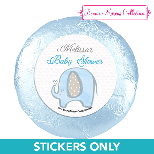 Personalized Baby Shower 1.25in Stickers (48 Stickers)