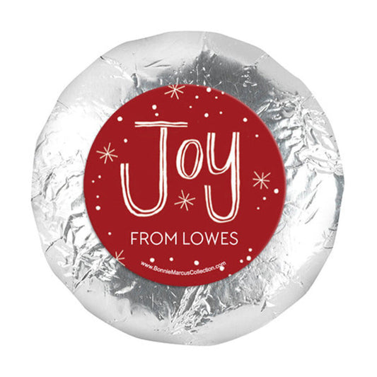 Personalized Christmas Joy to the World 1.25" Stickers (48 Stickers)