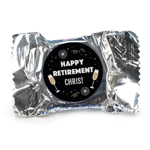 Personalized Bonnie Marcus Retirement Cheers York Peppermint Patties - pack of 70