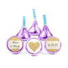 Personalized Wedding Glitter Hershey's Kisses
