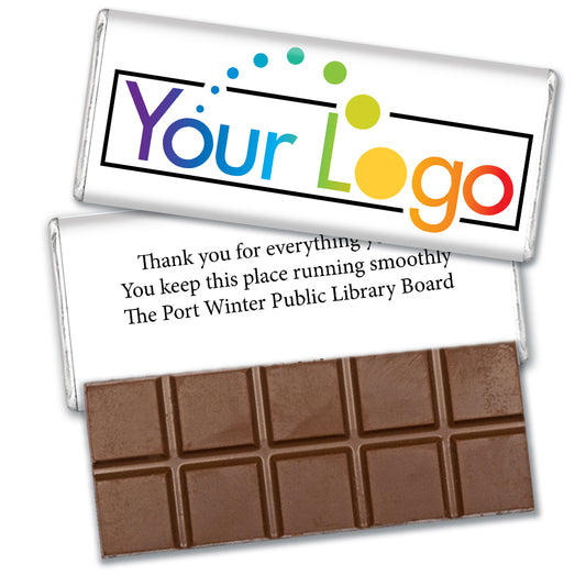 Personalized Business Promotional Add Your Logo Chocolate Bar & Wrapper