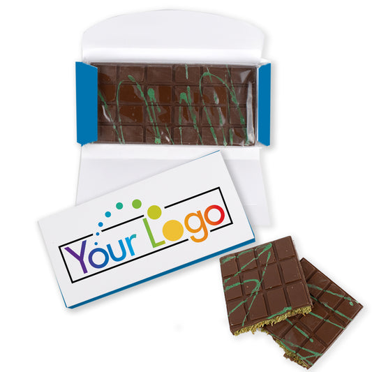 Add Your Logo Dubai Chocolate Bar 7.4oz