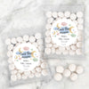Personalized Baby Shower Over the Moon Candy Bags with Just Candy Milk Chocolate Gems