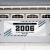 Personalized Class Reunion Garage Banner - Spirit Stripes