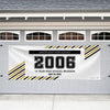 Personalized Class Reunion Garage Banner - Spirit Stripes