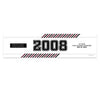 Personalized School Spirit Stripes Class Reunion 5 Ft. Banner