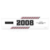 Personalized School Spirit Stripes Class Reunion 5 Ft. Banner