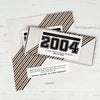 Class Reunion Personalized Chocolate Bar Wrappers School Spirit Stripes