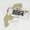 Class Reunion Personalized Chocolate Bar Wrappers School Spirit Stripes
