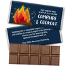 Personalized Campfire Reunion Hershey's Milk Chocolate Bar