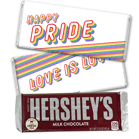 Hershey's Milk Chocolate Bar Happy Pride