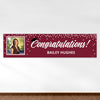 Personalized Photo & Cap Graduation 5 Ft. Banner