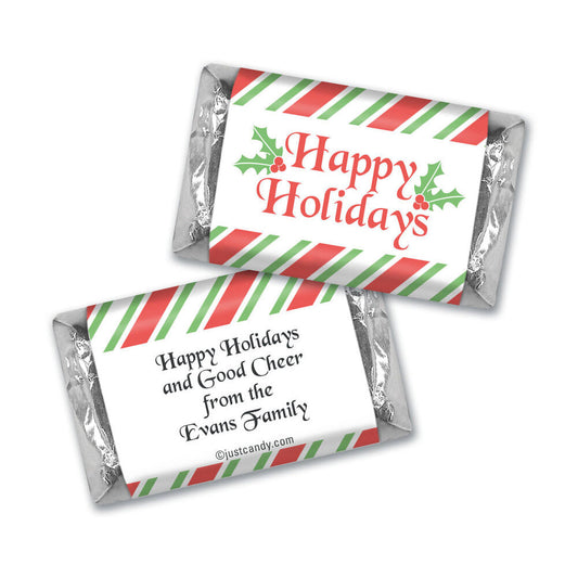 Personalized Christmas Hershey's Miniatures
