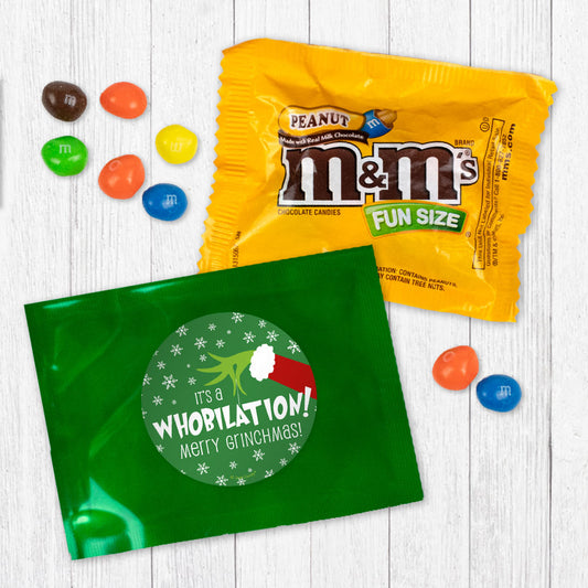 Whobilation! Candy Favor Bag - M&Ms or Skittles
