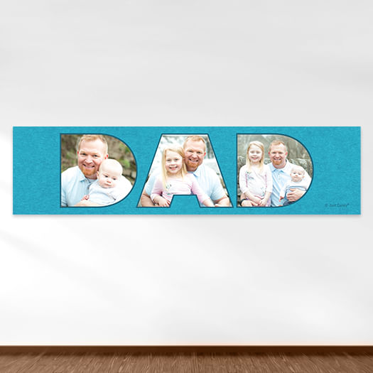 Personalized Photos Father's Day 5 Ft. Banner