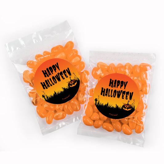 Halloween Jelly Bean Candy Bags - Critters