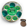 Personalized St. Patrick's Day Chocolate Covered Oreo Cookies Gift Tin