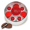 Valentine's Day Hearts Chocolate Covered Oreo Cookies Gift Tin