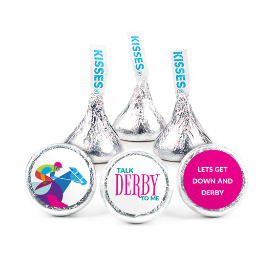 Personalized Talk Derby To Me 3/4" Sticker (108 Stickers)