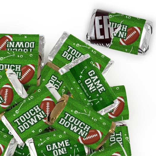 Football Touch Down Wrapped Hershey's Miniatures
