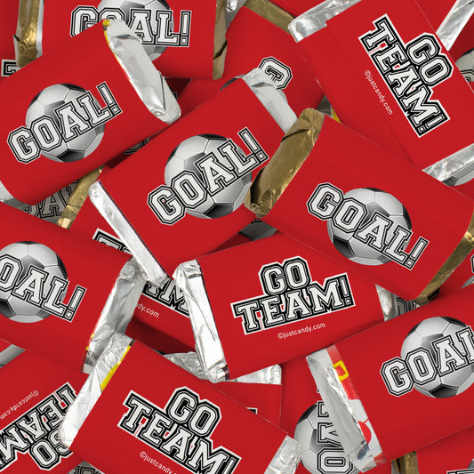 Soccer Go Team! Wrapped Hershey's Miniatures