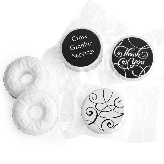 Thank You Personalized Life Savers Mints Scroll (300 Pack)