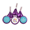 Personalized Colorful Thanks Hershey's Kisses